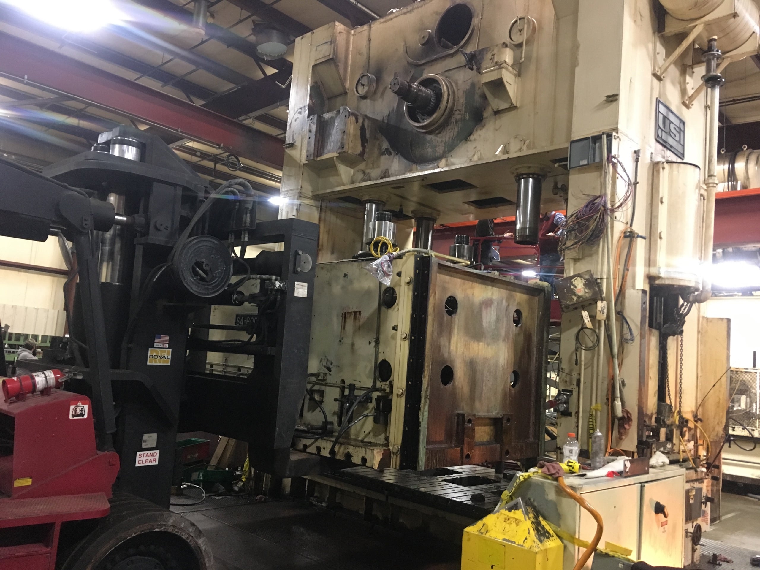Stamping Press Repair & Rigging Stamping Press Repair & Rigging