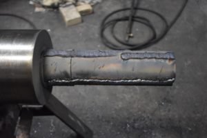 Welding shaft